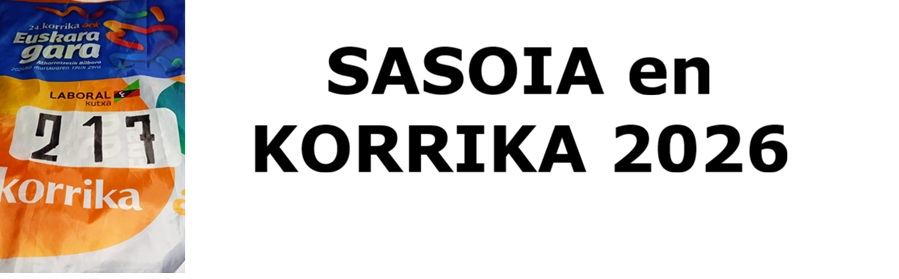 SASOIA en KORRIKA 2026